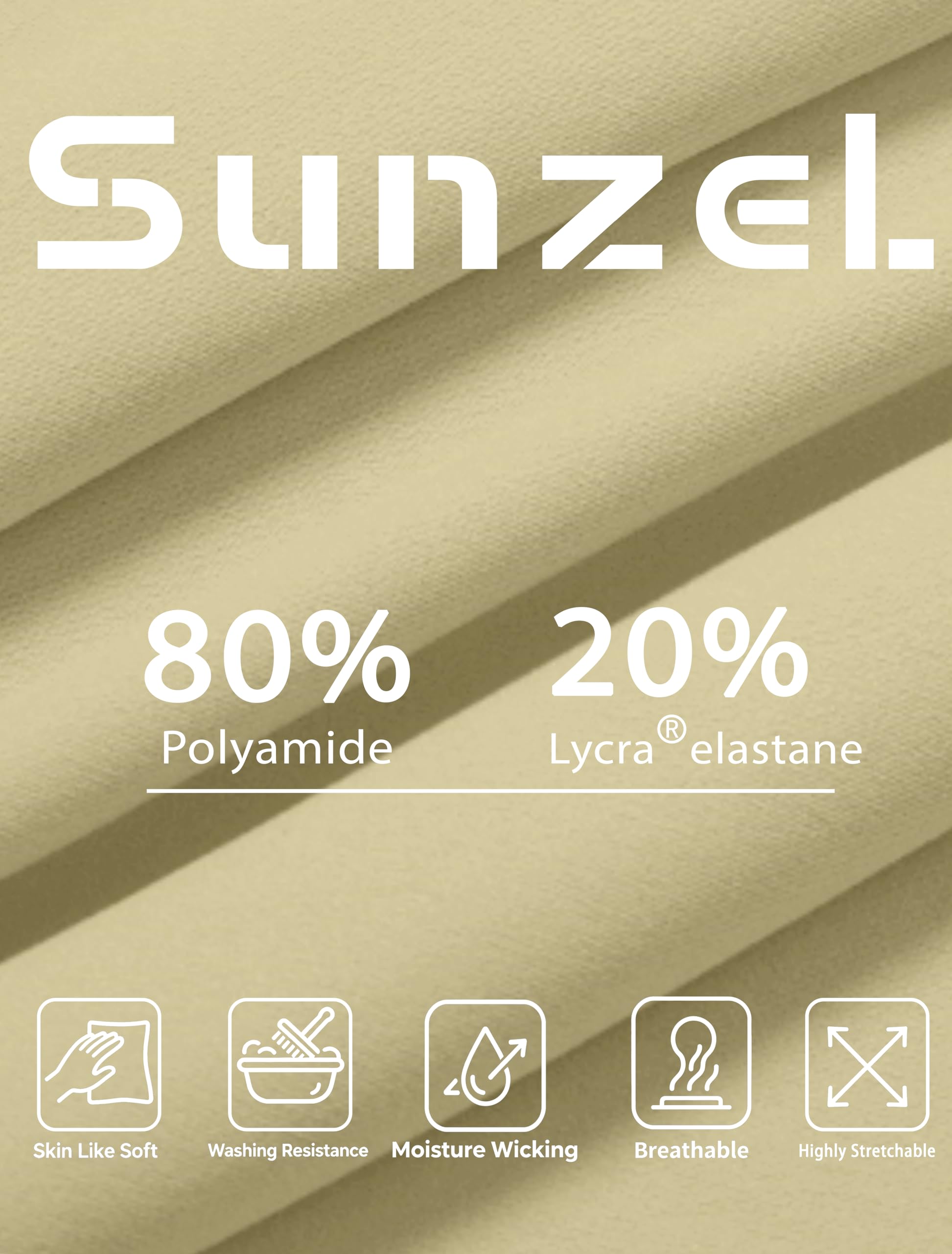 Sunzfly Umstandshose mit weitem Bein über dem Bauch, fließende Schwangerschaft, Lounge, Yogahose mit optionalen Taschen, dehnbar und stützend