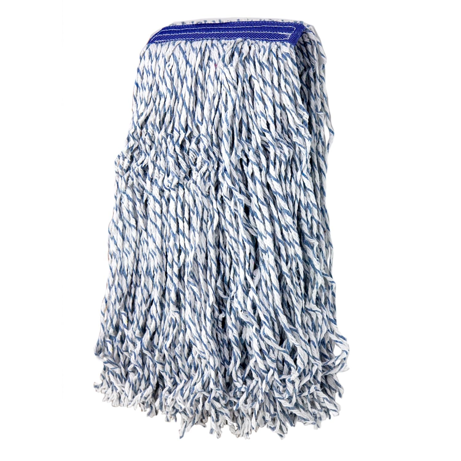 KLEEN HANDLER Cut End Finish Mop Head Replacement,Universal Headband, 1Pack