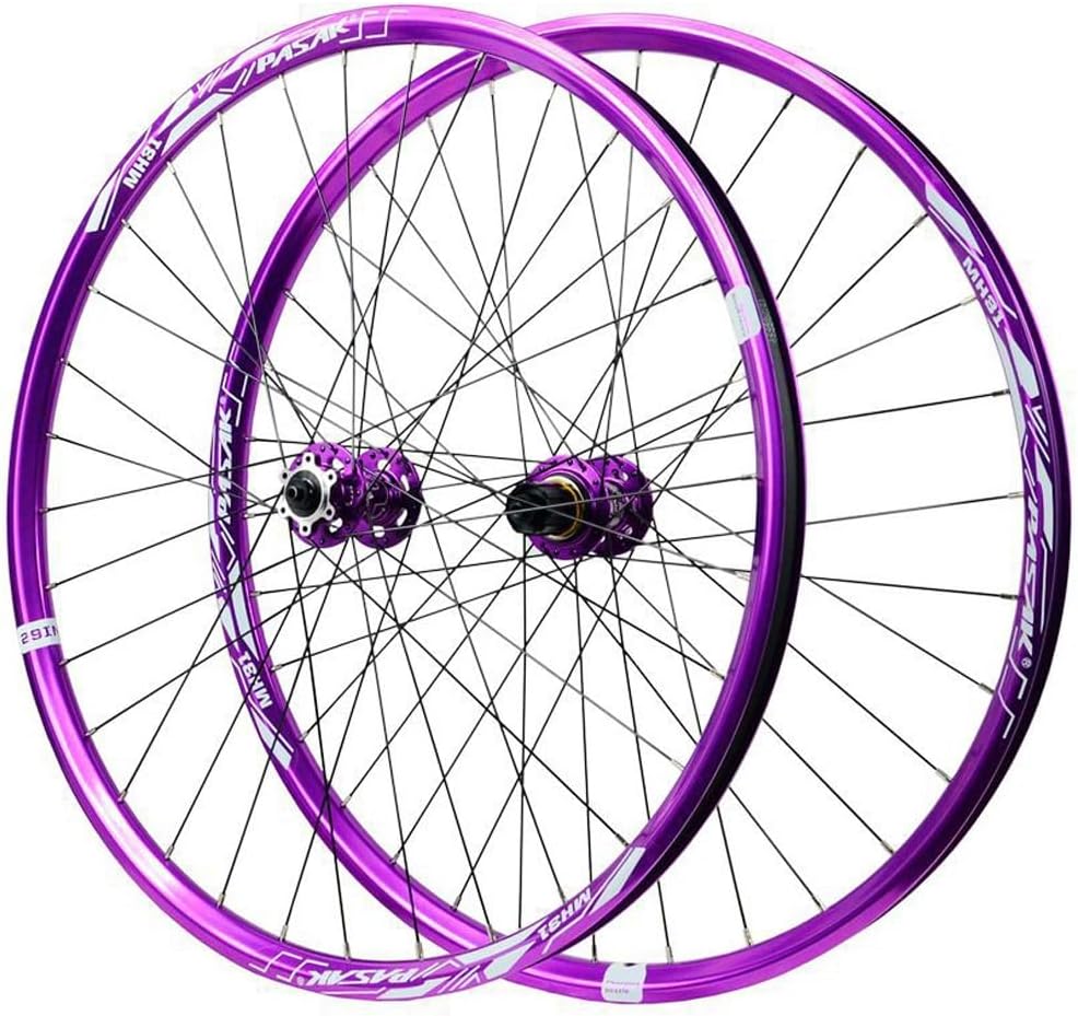 Bike Wheelset 26 27.5 29 Inch Aluminum Alloy Sealed Bearing Hybrid/MTB Bike Wheels Rim 32 Hole for 7-12 Speed Cassette 2150G