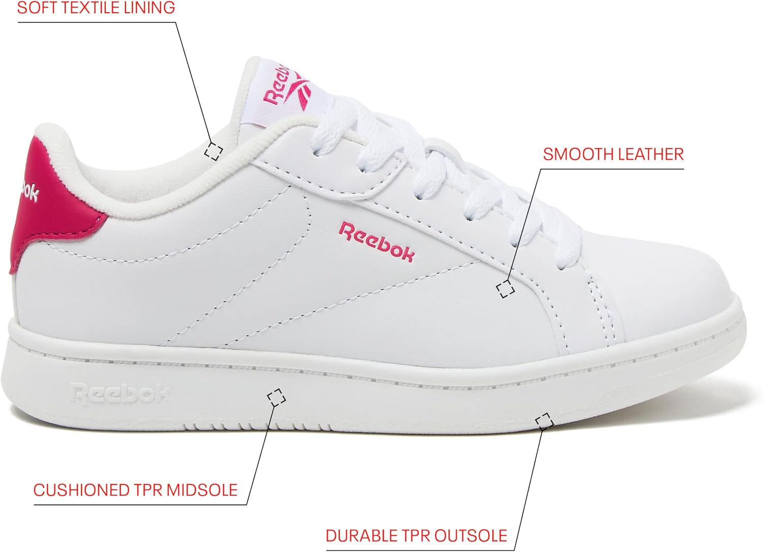 Reebok Shadoray Classic Kids Shoes, Boys and Girls Sneakers Size 11 to 7