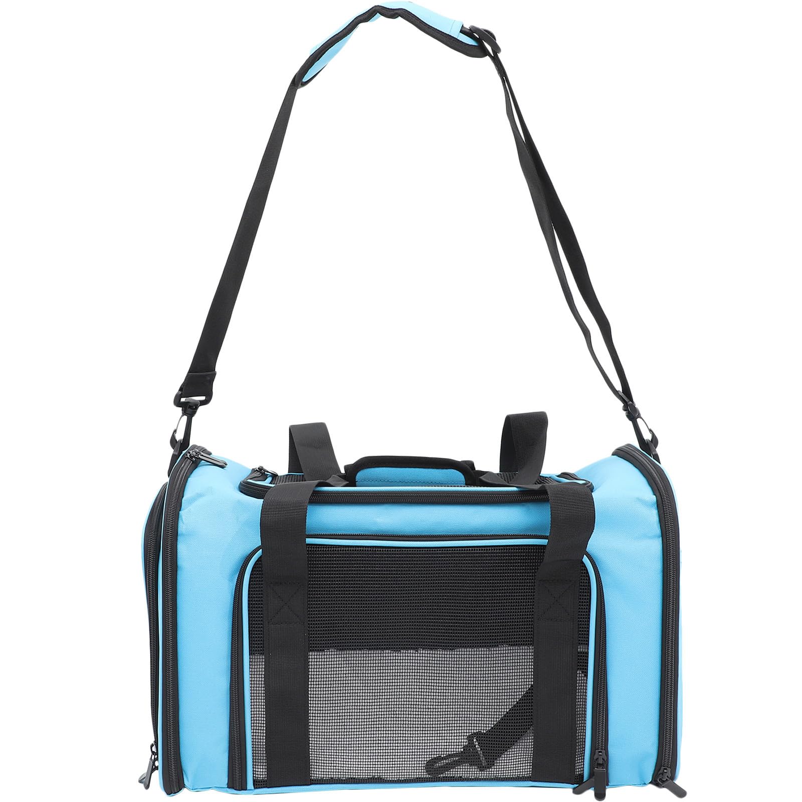 Sac de transport pour chat pliable CLISPEED de grande capacité avec filet de ventilation