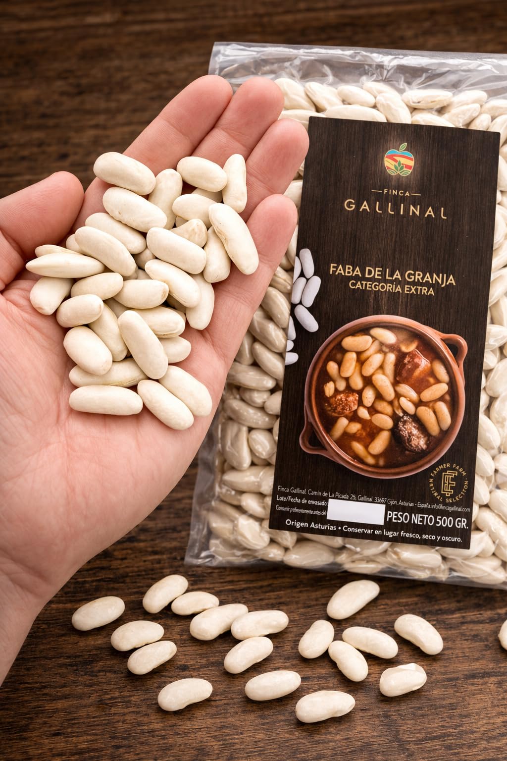 Faba Premium Gourmet do Fabada Asturiana 500g - Finca Gallinal