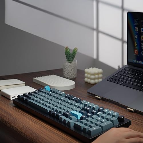 Miniatura 8 de Keychron Q5 Pro Teclado mecánico inalámbrico QMKVIA, perilla programable de diseño del 96% de aluminio, diseño de doble junta de aluminio,