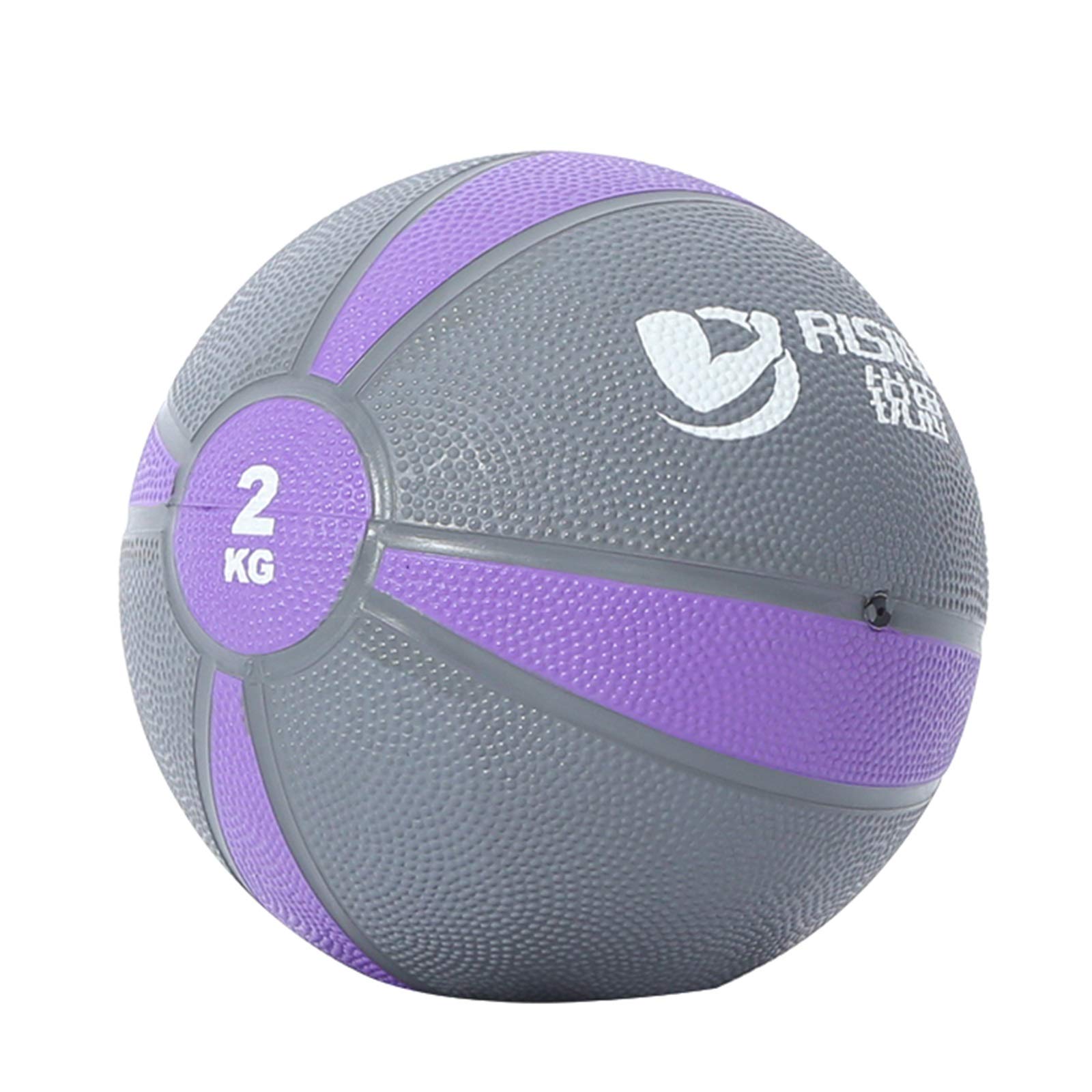 Palle mediche Palla di Medicina di Gomma, Palla di Fitness Elastica per Palestra Domestica, 1kg / 2kg / 3 kg / 4 kg / 5 kg / 6 kg / 7 kg / 8kg / 9 kg / 10 kg (Size : 2kg/4.4lbs)