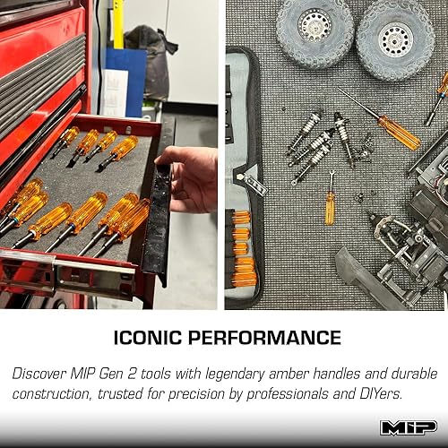 Miniatura 8 de MIP Herramienta rápida de brocas de accionamiento de mango de cambio de 14 "para reparaciones de automóviles RC