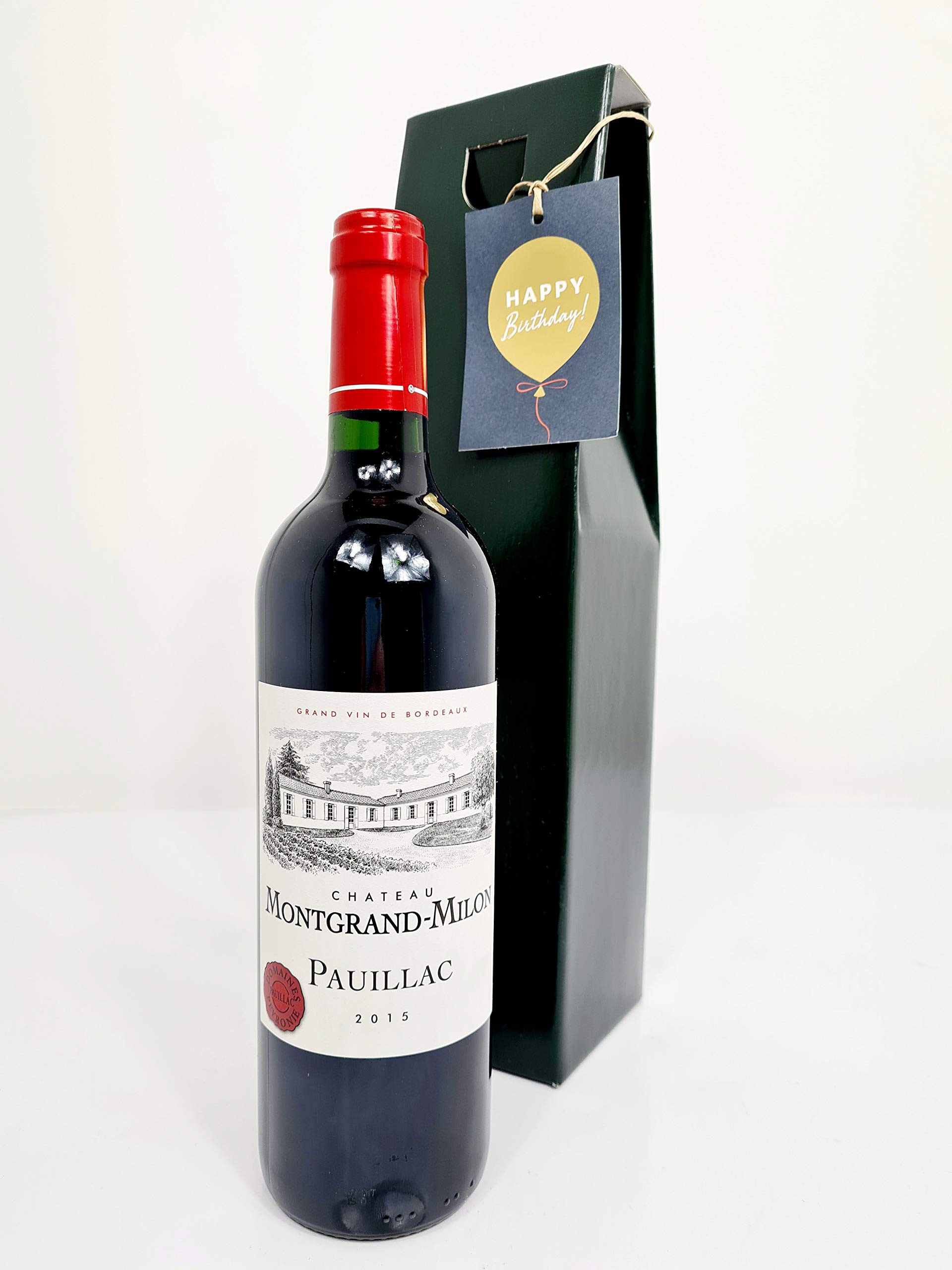 Château Montgrand-Milon, Pauillac 2015 - Premium French Red Wine Birthday Gift
