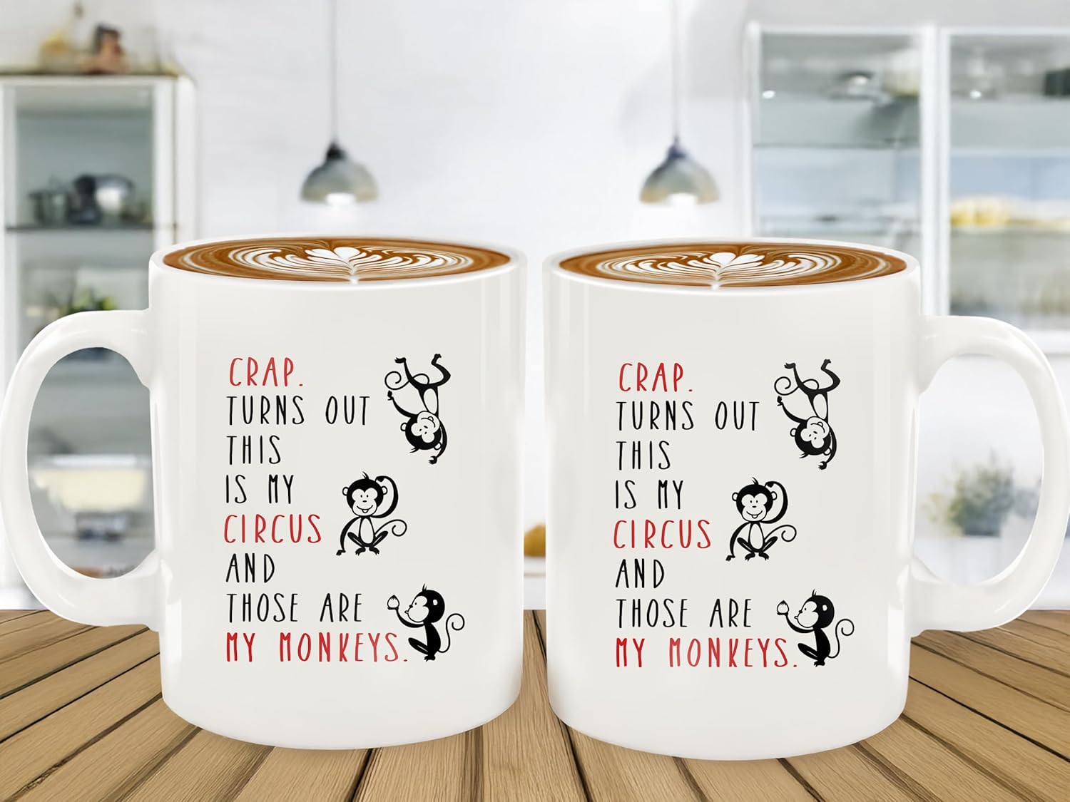 Crap Turns Out This Is My Circus Coffee Mug 12oz, Birthday Gifts for Women, Gag Gift Funny Adult for Mom Gifts Mother's Day Christmas - Image 7