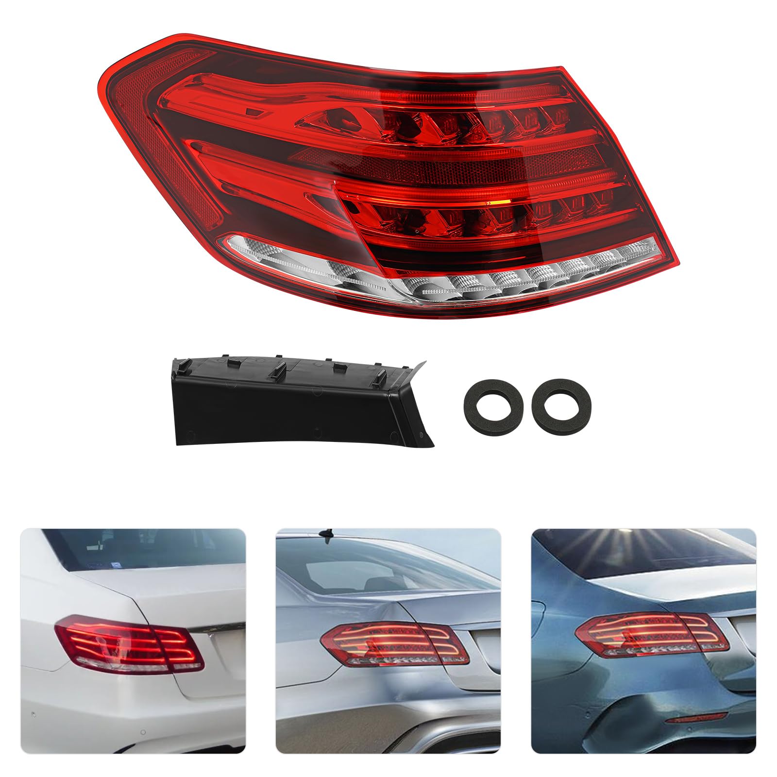Tail Light 2014-2016 W212 S212 4Dr Sedan Left Rear LED OEM 2129060757 image 5
