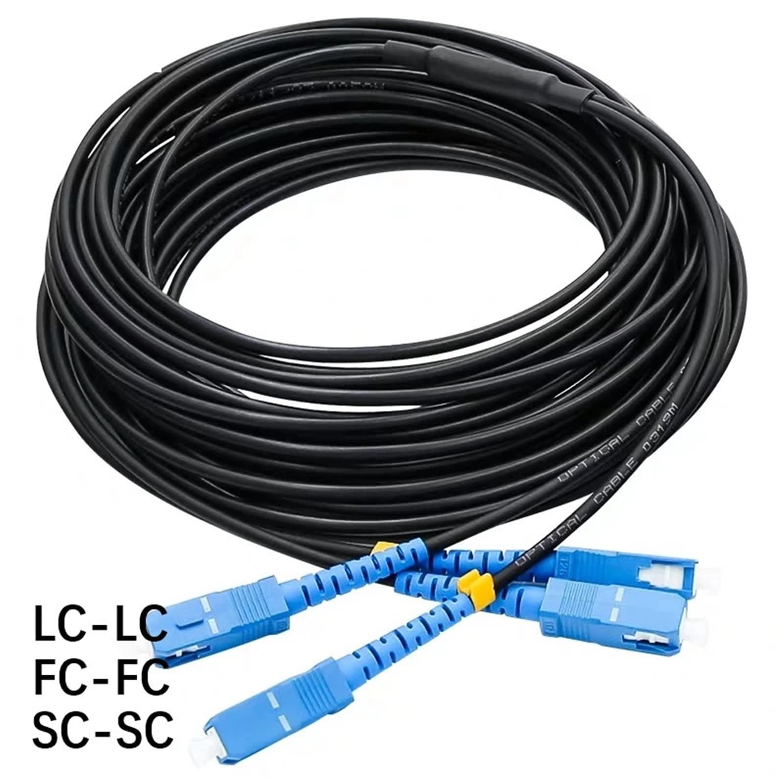 Câble de raccordement à fibre optique blindée à 2 conducteurs en TPU étanche 1000 m LSZH FC-FC 1000 m