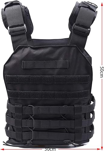 Miniatura 2 de Chaleco táctico Molle transpirable chaleco de entrenamiento de combate 1000D tela Oxford al aire libre Caza Chalecos suaves de aire Equipo deportivo