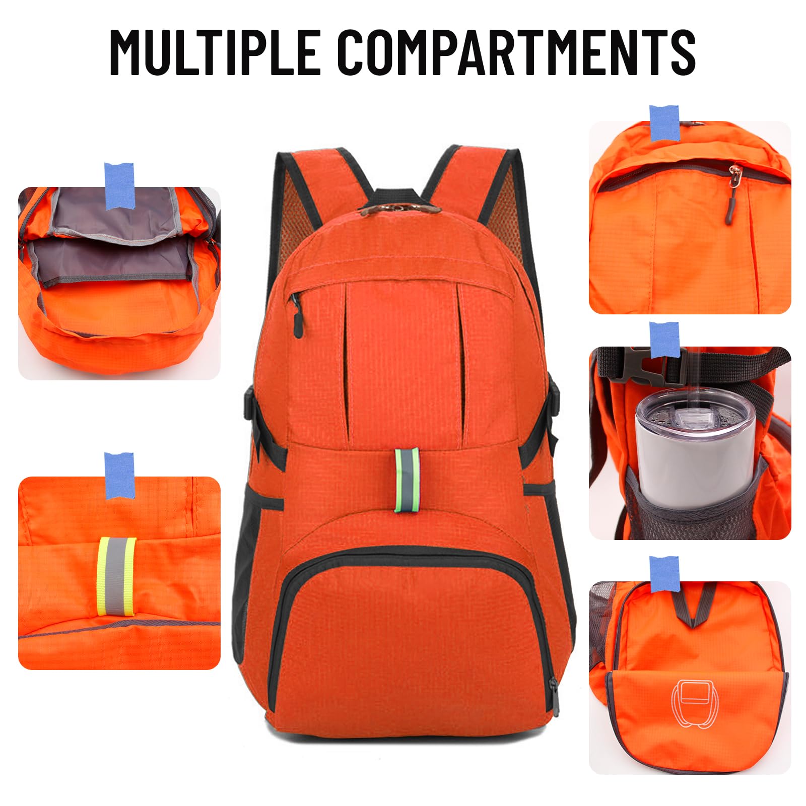 Yoolly Lightweight Foldable Backpack - Image 4