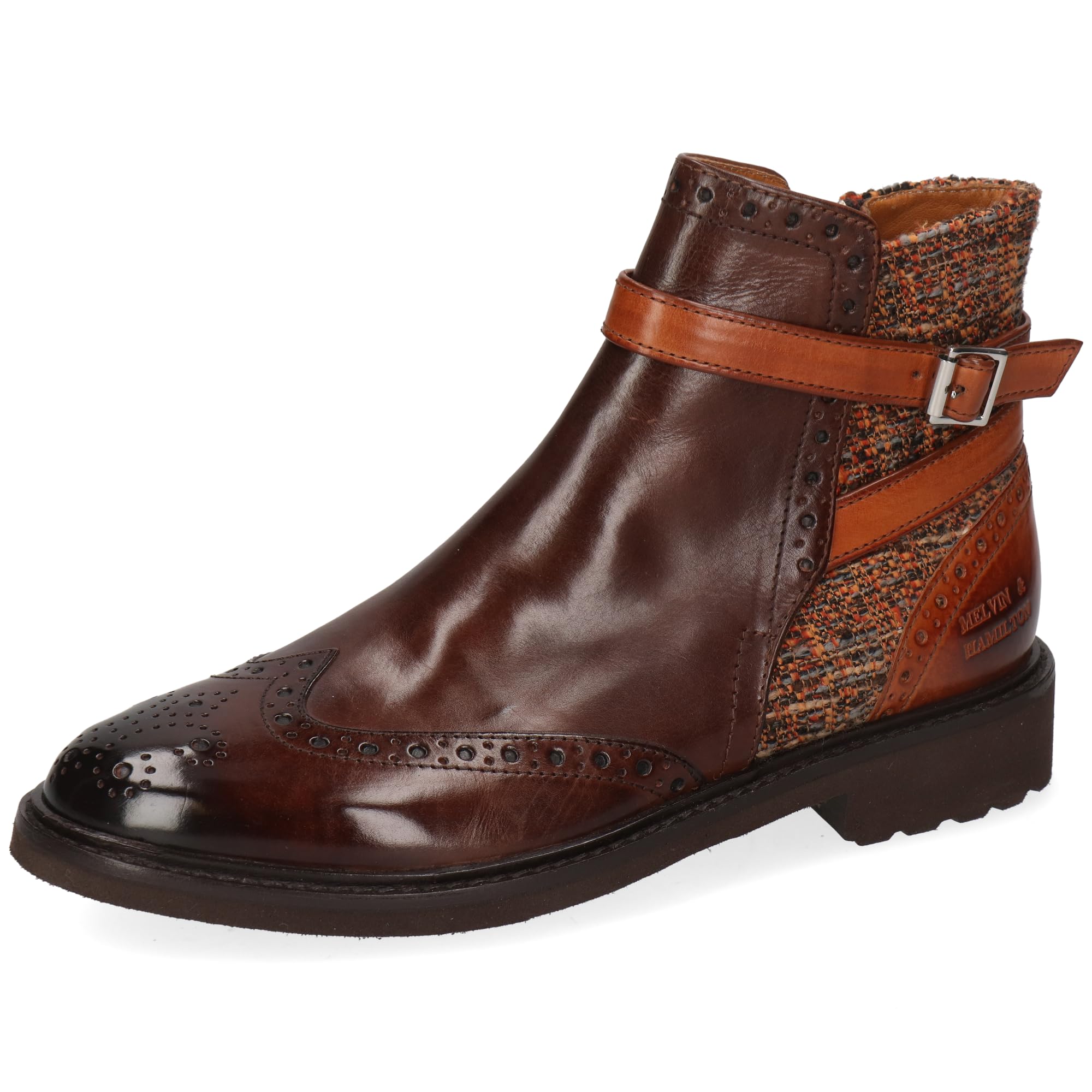 Melvin & Hamilton Women's Selina 25 Ankle Boot, Brown, 7.5 UK