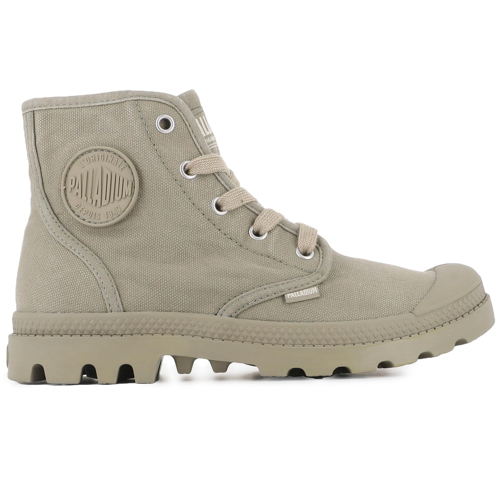 Palladium Womens Pampa Hi Boot Vegan Canvas Lace Up Boot