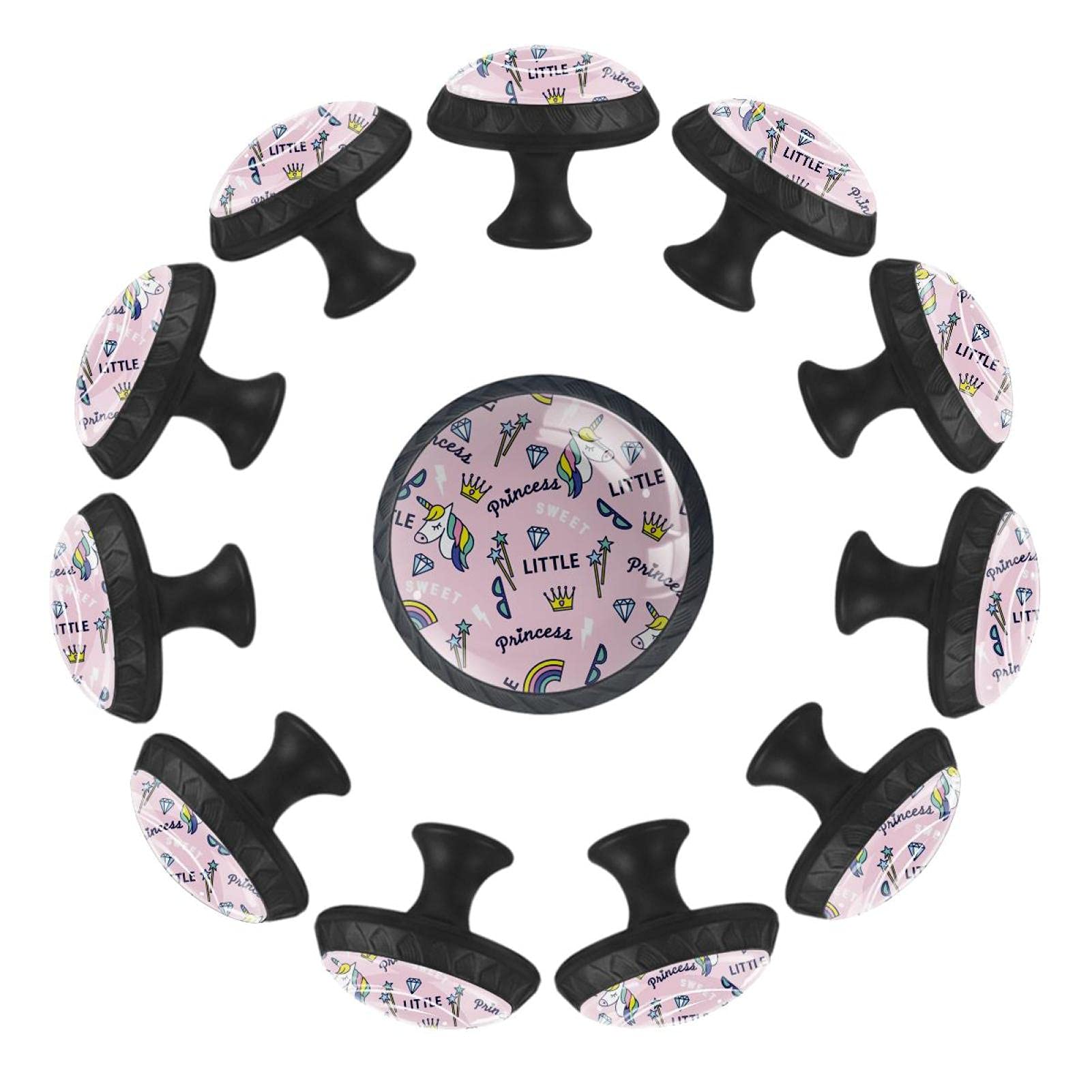 Boutons de tiroir licorne 35 mm pour relooker un meuble d'enfant