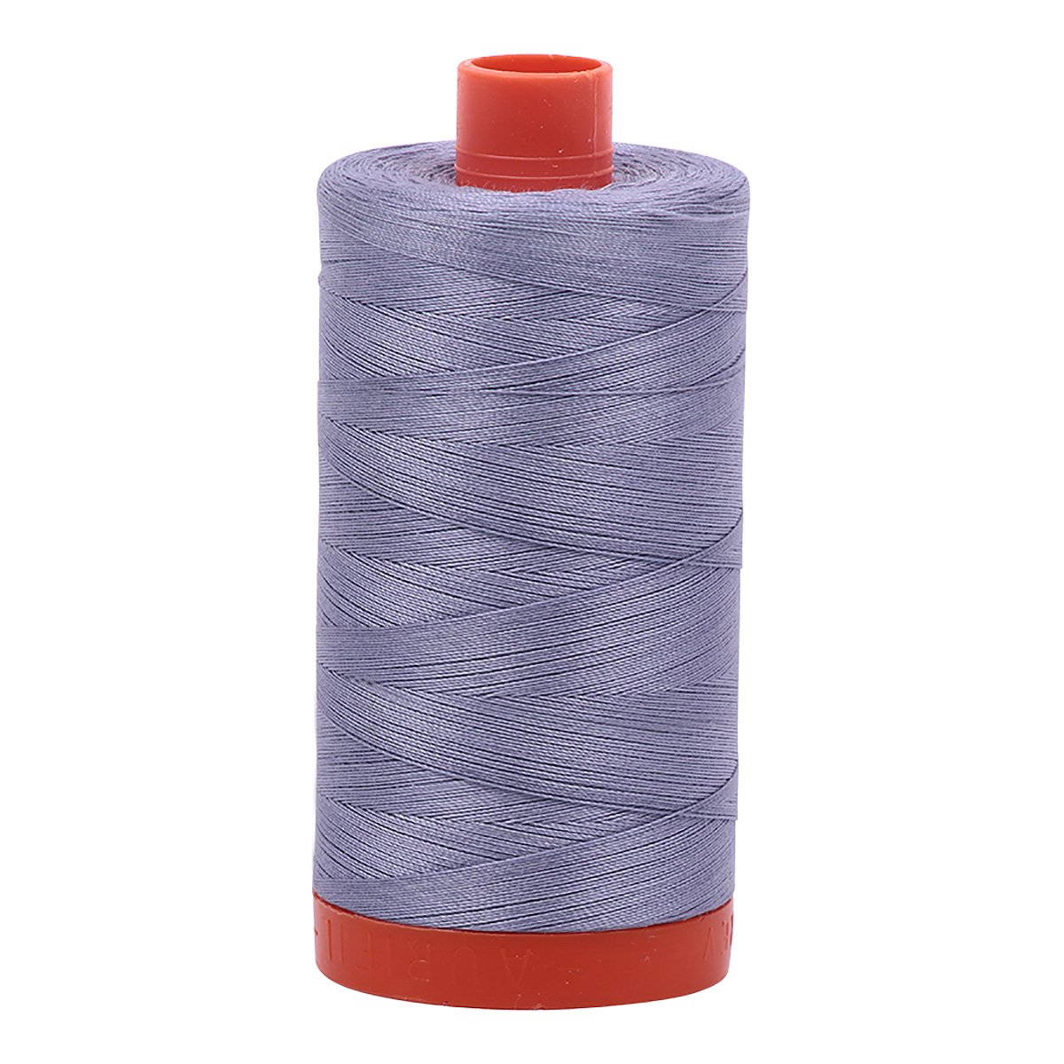 Fils de Coton Aurifil Mako 50 WT Gris Violet, l'excellence du coton égyptien