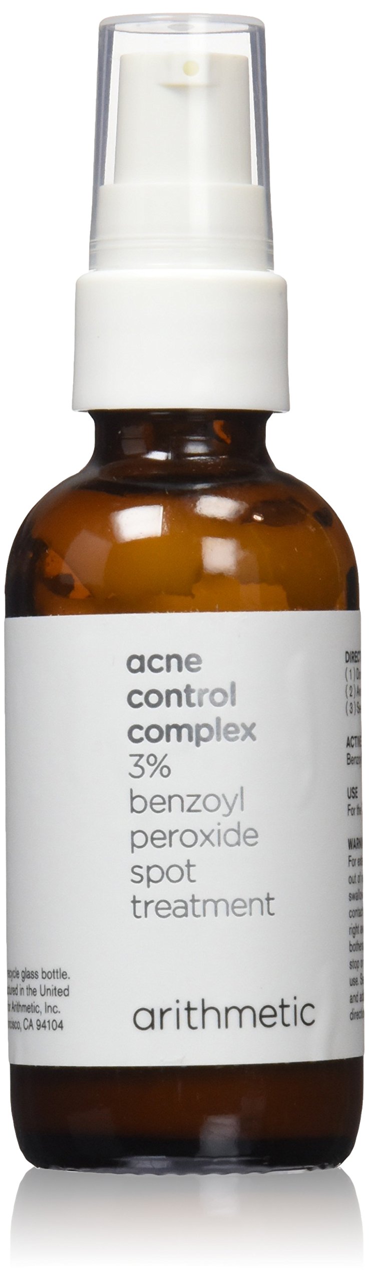 Arithmetic Acne Control Complex — Benzoyl Peroxide Spot Treatment for Sensitive Skin