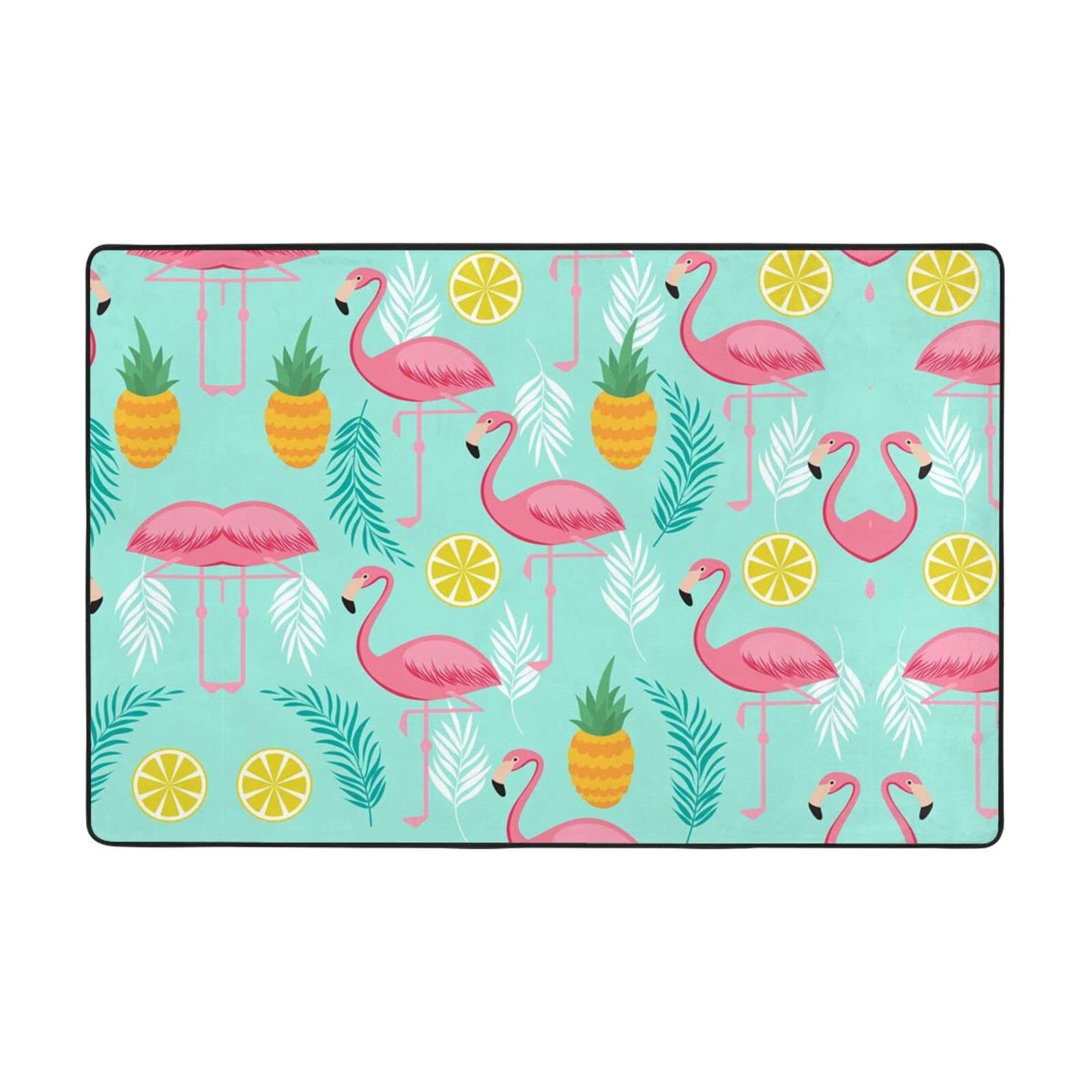 Tapis de salon Flamingo super doux et antidérapant pour sublimer votre chambre