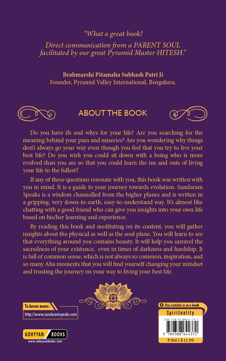 Sundaram Speaks: Conversations to Awaken Your Soul’s Wisdom 1