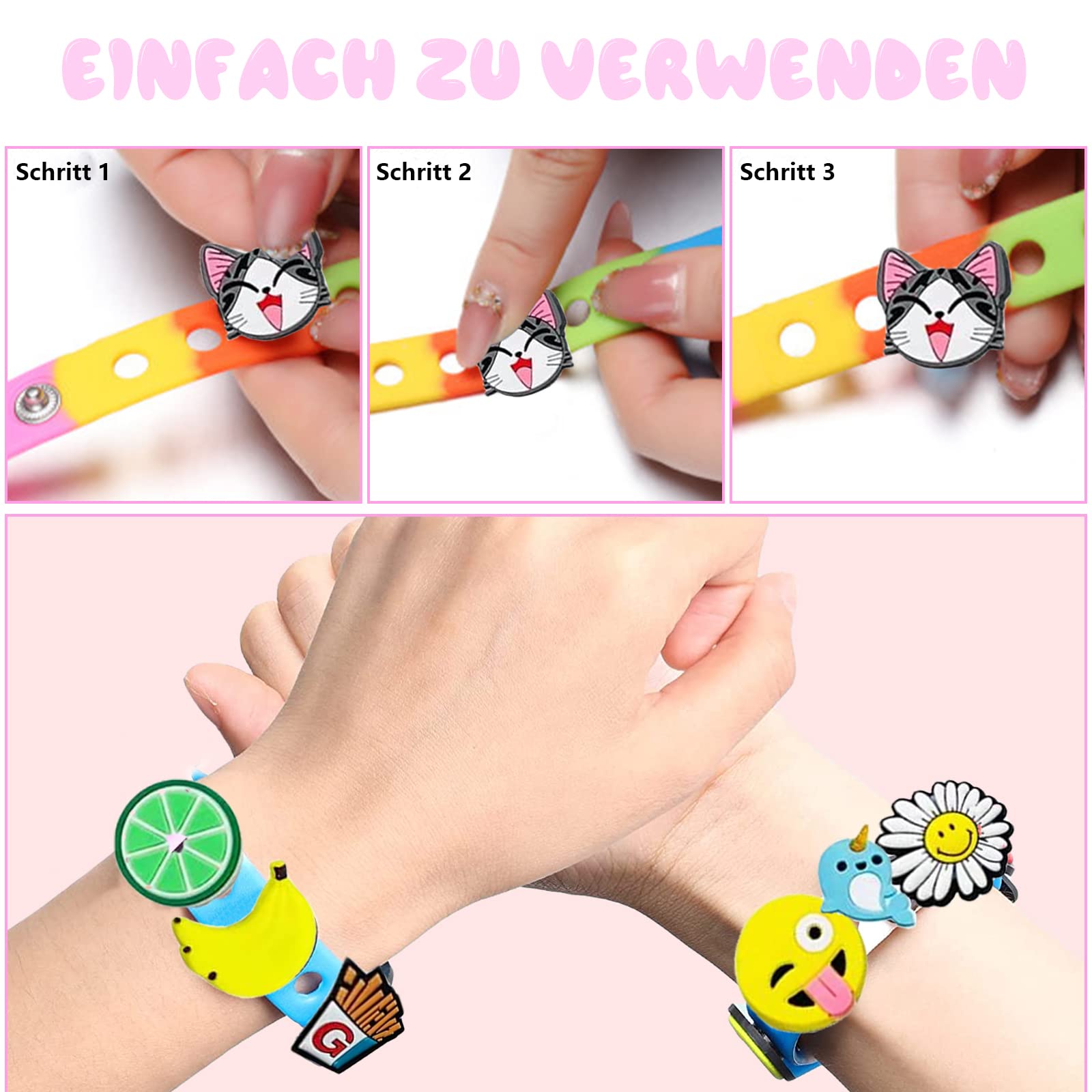 VEGCOO 30 Stück Schuhanhänger für Clog Schuhe, Zufällige Cartoon Schuhdekoration Schuhanstecker Kinder für Erwachsene Kinder Schuhe Basteln DIY (30 Stück)