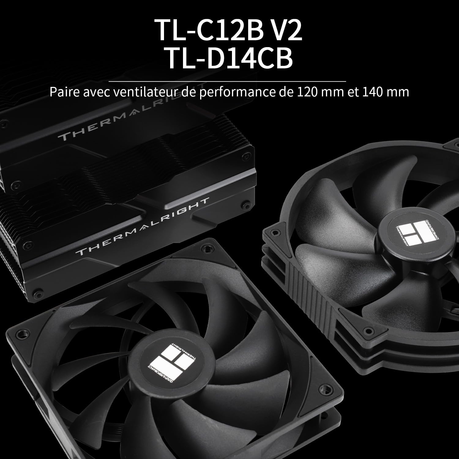 Thermalright Peerless Assassin 140 Black CPU-Kühler, 6 Heatpipes AGHP-Technologie, Dual-PWM-Lüfter mit 1500 U/min Geschwindigkeit, Doppelturm-Kühler, für AM5/AM4 und Intel LGA 1700/1851/1150/1151/1200