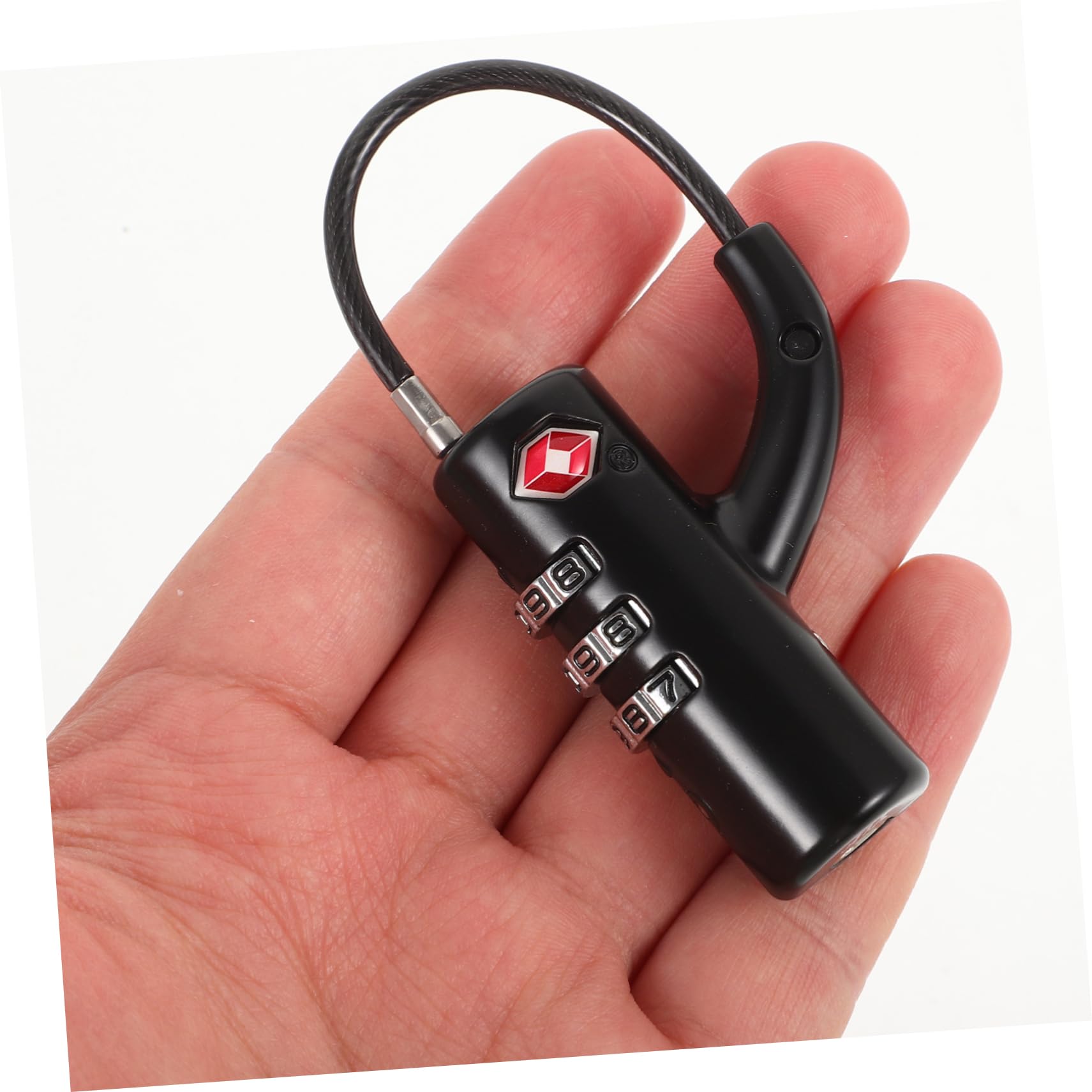 Gatuida 3piezas Candado De Combinación Para Equipaje y Mochilas Cerradura De Seguridad Para Maletas y Bolsos Diseño Duradero Para Viajes