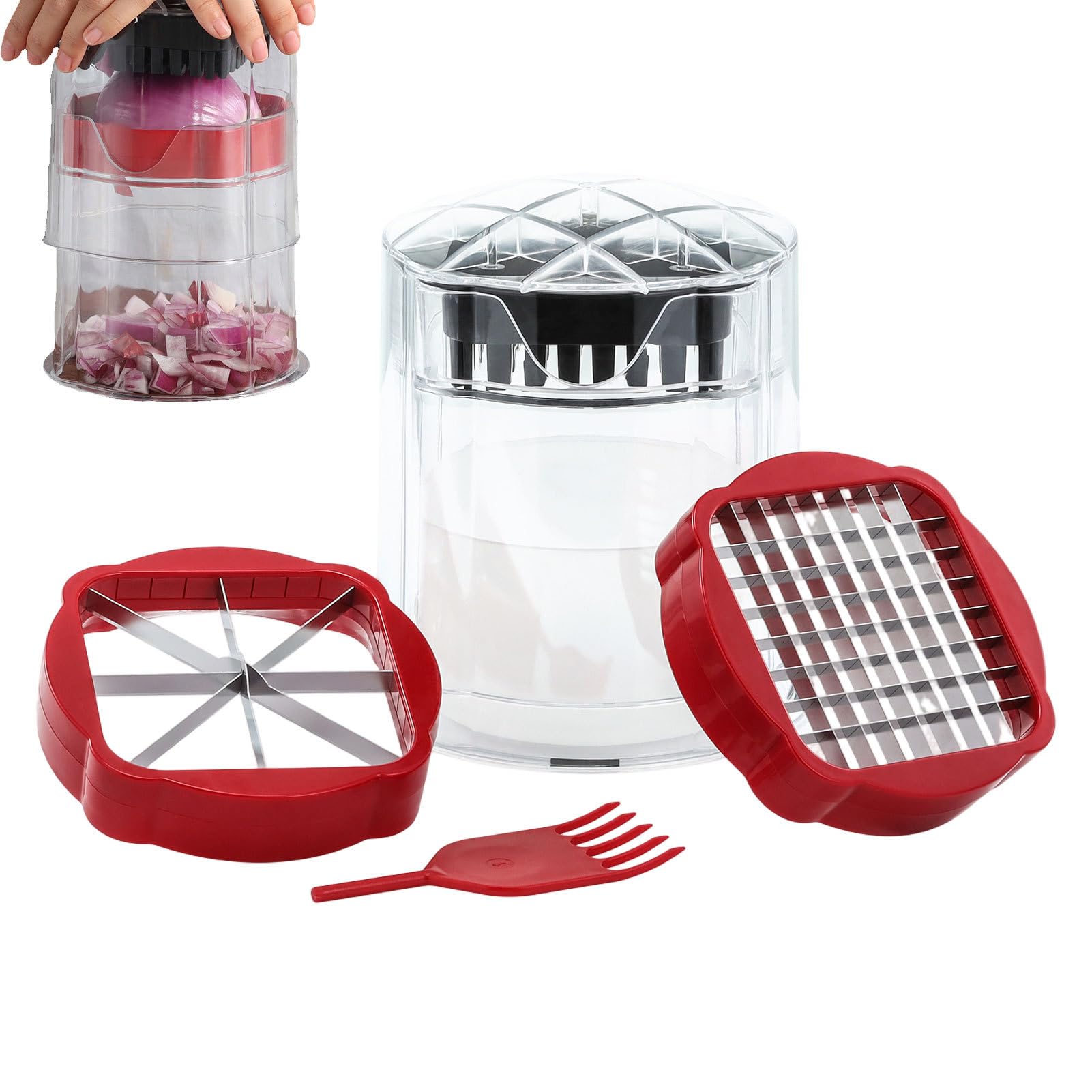 Grille de ménage slicer pour couper sans pleurer les oignons et frites