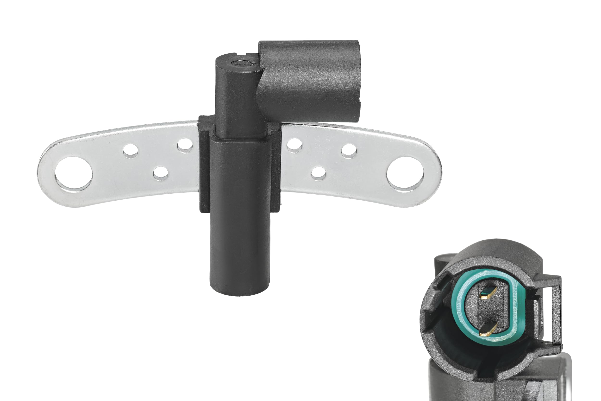 VALEO 254001 Sensor, crankshaft pulse Number of Pins: 2 pins Plug Type: ROUND With cable: NO Probe length: 22 mm Sensor technology: INDUCTIVE
