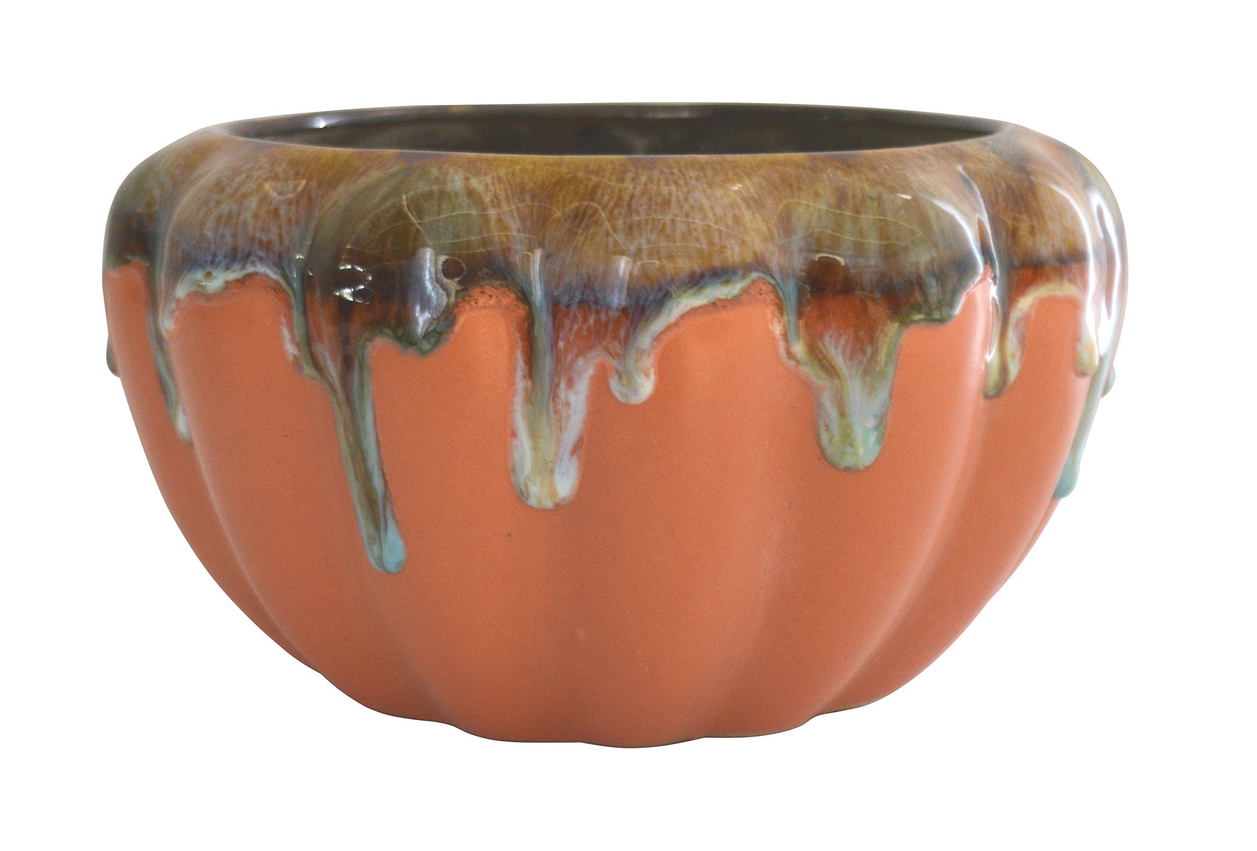 UrbanRoots Pumpkin Ceramic Pot (7 inch) (Peach) (B08XPRGNF2) Amazon Price History, Amazon Price Tracker