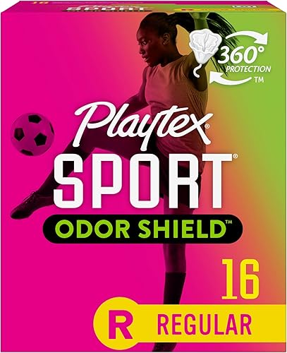 Playtex Tampones Sport Fresh Balance con tecnología Odor Shield regular sin perfume - 16 unidades