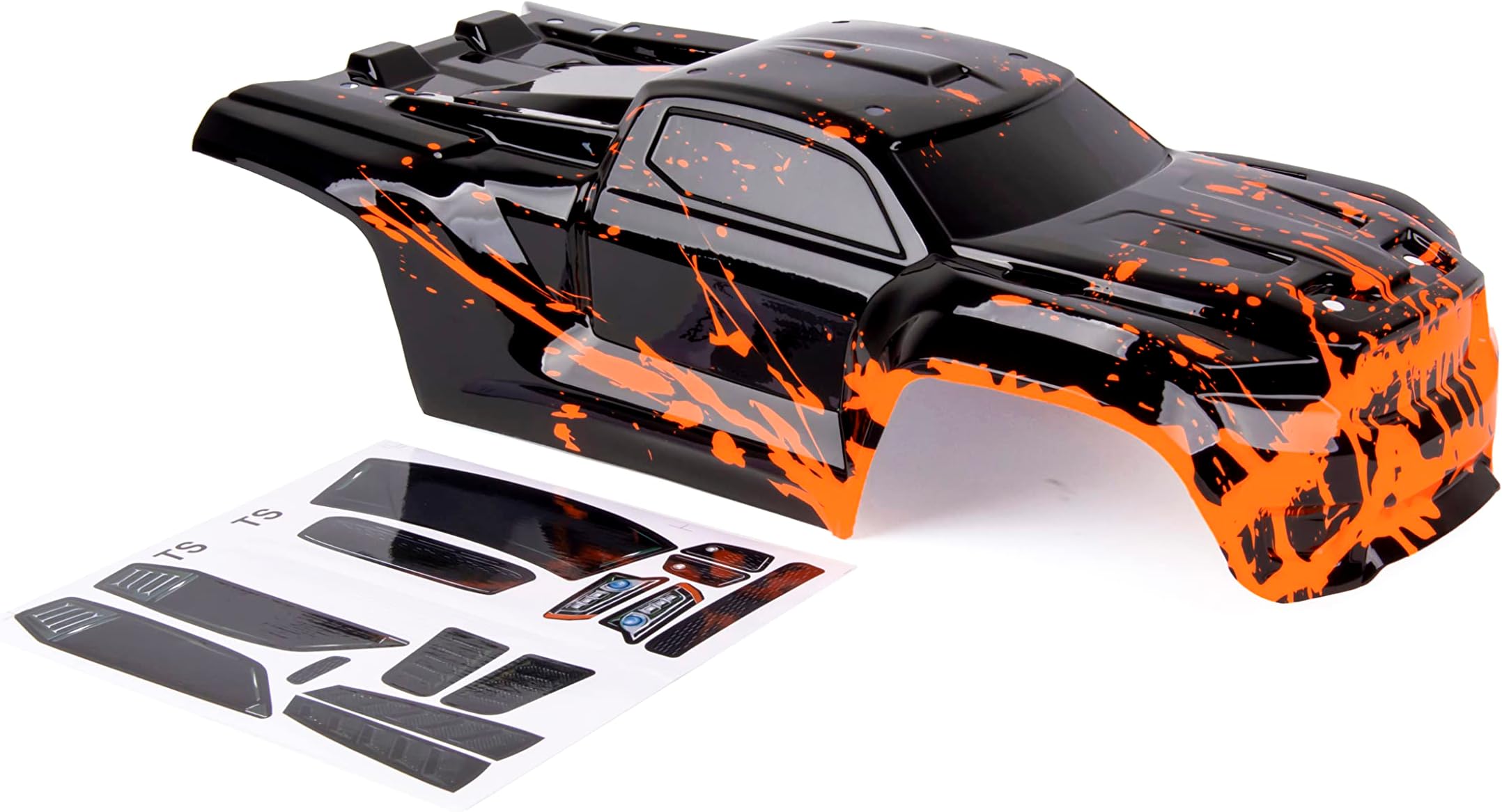 Custom Body Compatible for Sledge 6S 4WD 1/8 Truck Shell Cover (Muddy Orange)