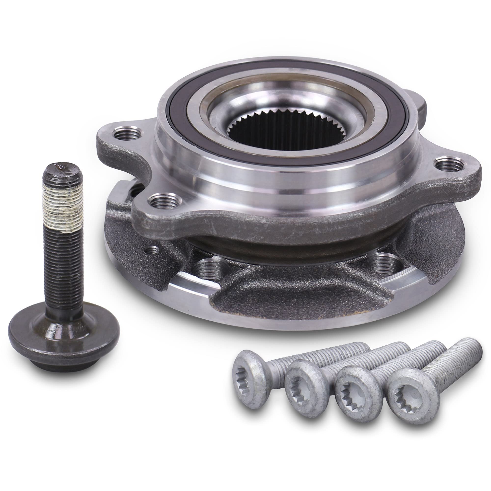 ATEC Germany 2x mozzo ruota anteriore set cuscinetti ruota | Compatibile con: AUDI A4 Allroad B8, A4 B8, A4 B8 Avant, A5, A5 Cabriolet, A5 Sportback, A6 Allroad C7, A6 C7, A6 C7 Avant