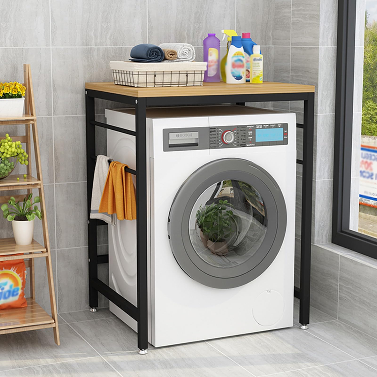Regal Waschmaschine,wc Regal,schrank Über Waschmaschine,teleskopregal,waschmaschinenregal，ablage Für Die Arbeitsplatte Der Waschmaschine,aufbewahrungsregal Für Waschmaschinen,aufbewahrungsregal Über D