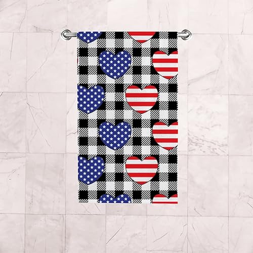 Miniatura 6 de Juego de 2 toallas de mano en blanco y negro para baño, toallas de baño florales de damasco, toallas decorativas de 30 x 15 pulgadas, toallas de