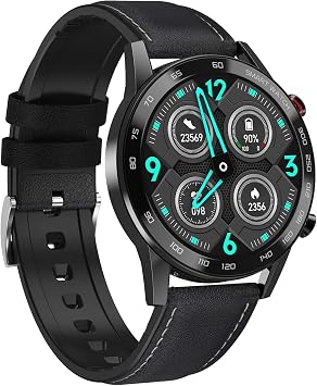 Amazon.com: DTNO.1 DT95 - Reloj inteligente con monitor de oxígeno en  sangre para hombre, IP68, resistente al agua, Bluetooth, llamadas,  multideporte, reloj inteligente Android iOS (piel negra) : Electrónica