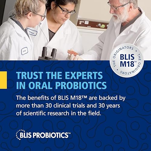 Miniatura 8 de BLIS ThroatHealth K12 + Dientes y encías M18 para una salud probiótica oral completa