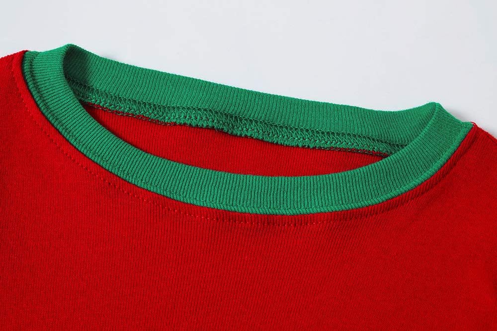 KikizYe Girls Pajamas Set Kids Long Sleeve PJs Cotton Jammies - Image 5