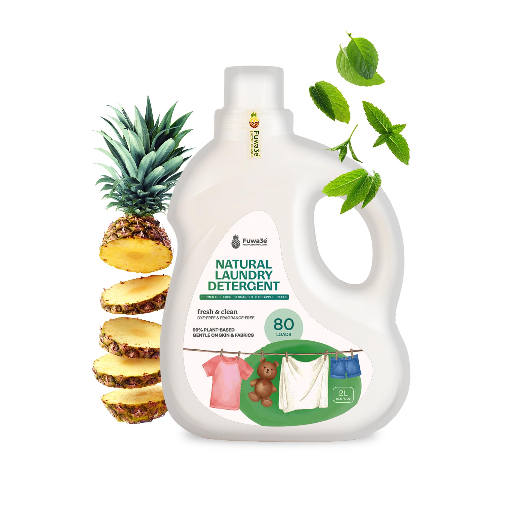 Amazon.com: Fuwa3e All Free And Clear Laundry Detergent, Natural