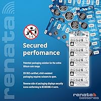 Vista 2 de Renata CR2025 Baterías - Batería de litio de 3 V 2025 (2 unidades)
