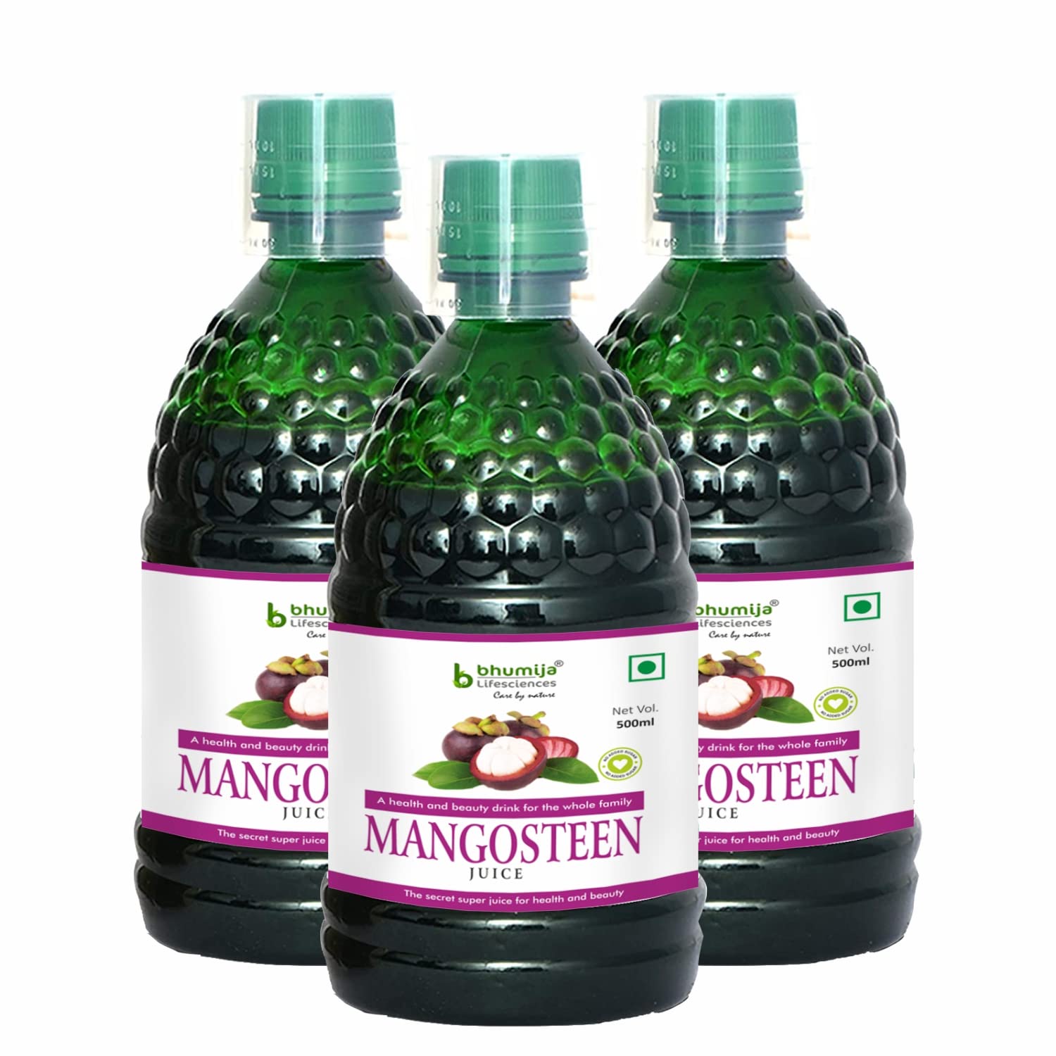 Bhumija Lifesciences Mangosteen Juice 700ml Pack Three