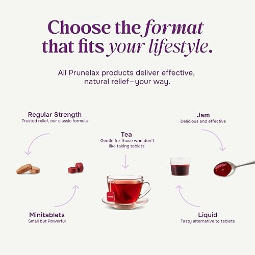 Miniatura 11 de Prunelax Tabletas - Suplemento Laxativo Natural de Fuerza Extra que Contiene Senna de Alta Potencia para Aliviar el Estreñimiento y Restaurar el