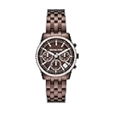Women's Bryant Chronograph Brown Stainless Steel Bracelet Watch (Model: MK7559)