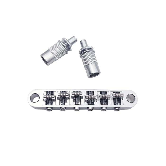 Buy Guyker Guitar TuneOMatic Roller Saddle Bridge for Gibson EPI Les