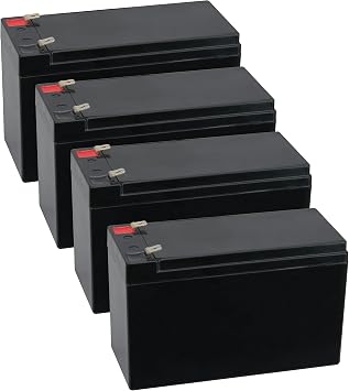 PowerStar 12V 9AH SLA Battery Replaces CP1290 6-DW-9 HR9-12 PS-1290F2-4PK