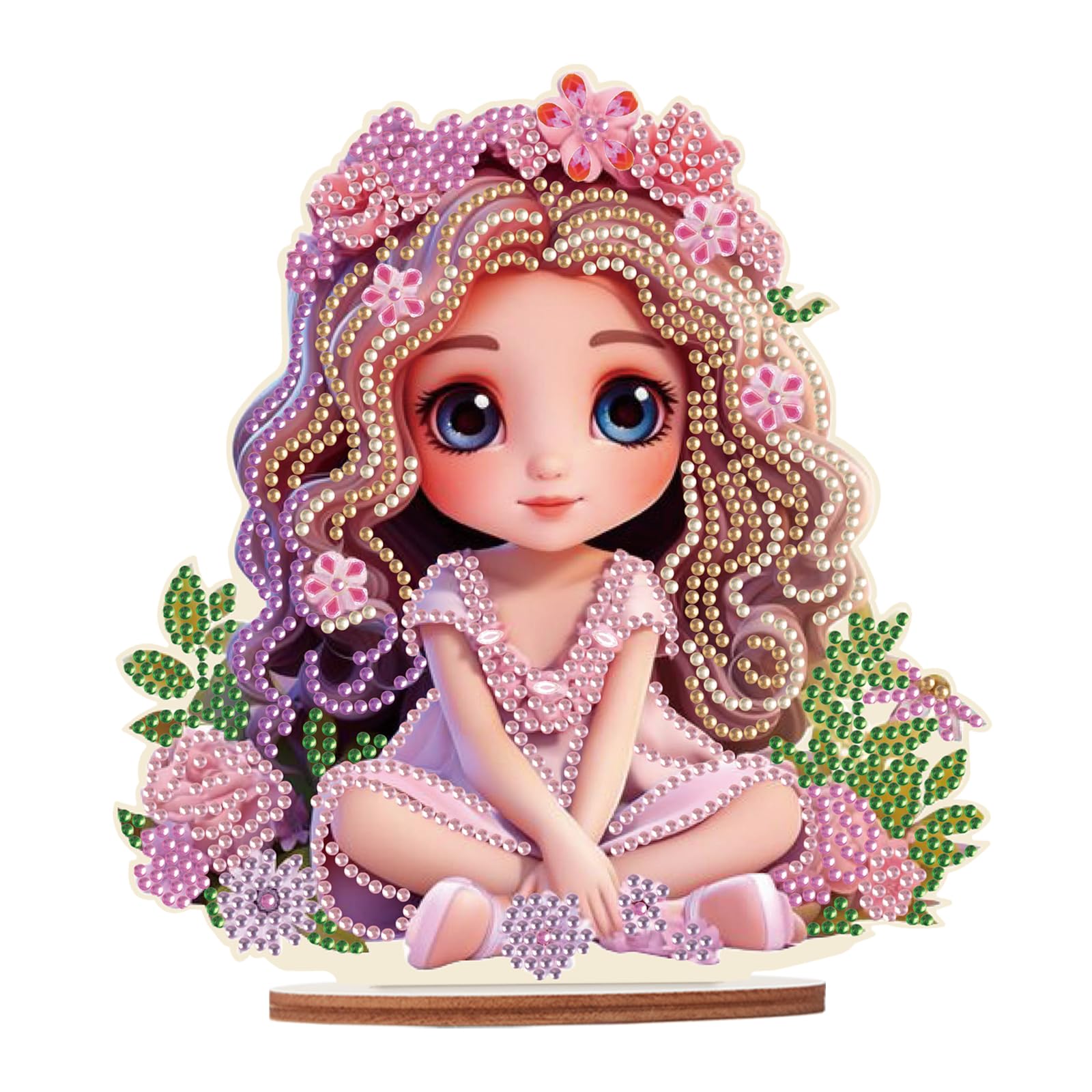 Lxmsja 5D Dauphin Diamond Painting Ornement De Table, Kit Diamond Painting Dauphin Adulte Enfant, Diamant Painting Décoration De Table, DIY Gem Ornements Diamant Desktop Décoration Cadeaux