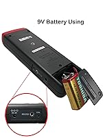 Vista 4 de TECPEL DTM-319 Termómetro de registrador de datos de termopar tipo K de cuatro canales fabricado en Taiwán (TPK-01 4 piezas incluidas)