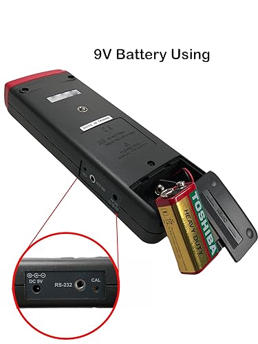Miniatura 4 de TECPEL DTM-319 Termómetro de registrador de datos de termopar tipo K de cuatro canales fabricado en Taiwán (TPK-01 4 piezas incluidas)