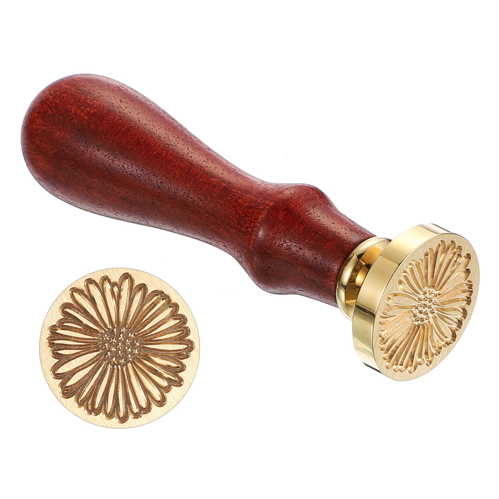PATIKIL Sunflower Wax Seal Stamp