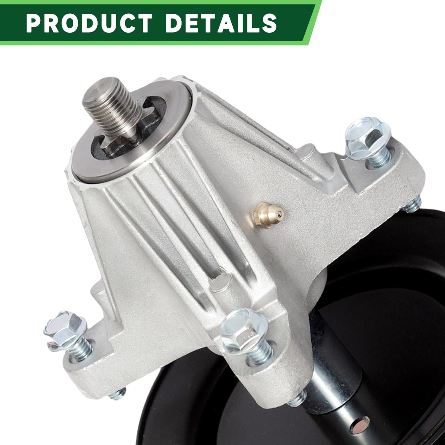 918-04822 Spindle Assembly Fit for 42" Deck Cub Cadet/MTD/Troy-Bilt RZT-42 LTX1040 LTX1042 Mower Includes (2) 918-04822 Spindle (2) 756-04129B Pulley (1) 754-04060 Belt