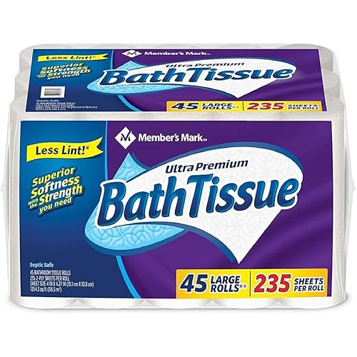 Member's Mark Ultra Premium Bath Tissue, 2 ply (235 sheets, 45 rolls)