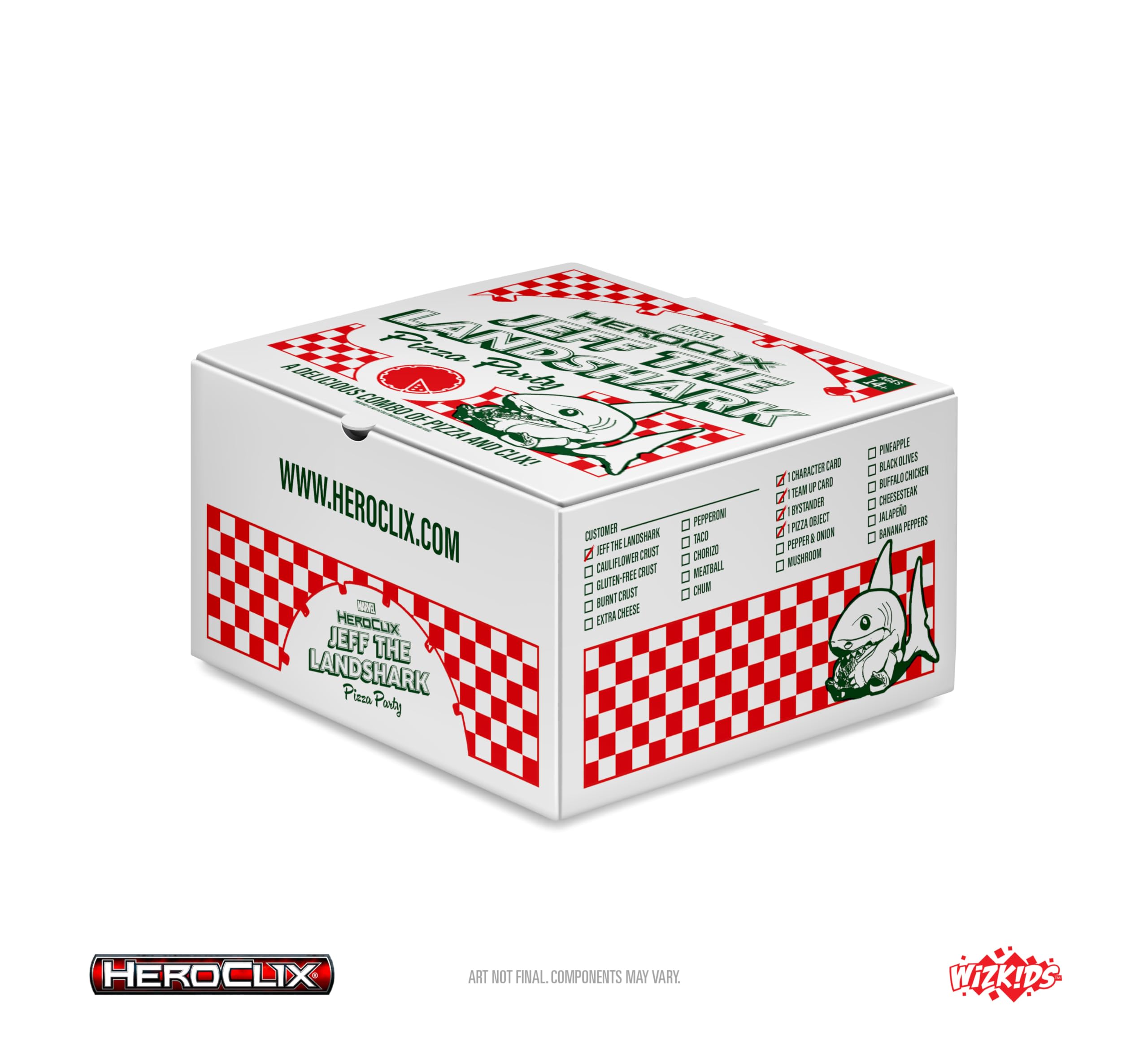 Amazon.com: Marvel HeroClix: Deadpool Weapon X Jeff's Pizza Party